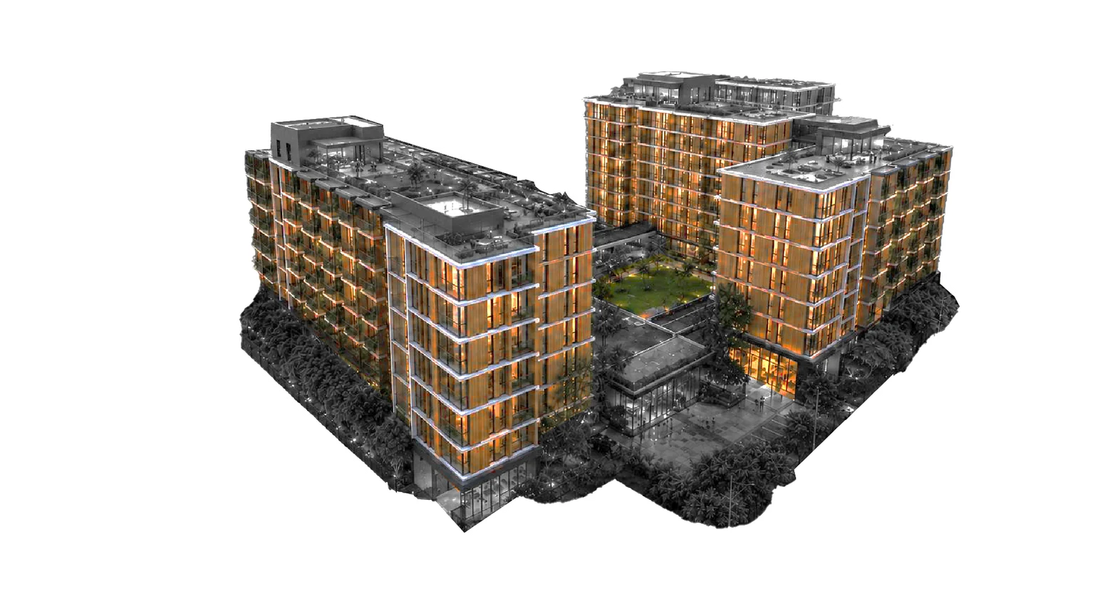 Render del proyecto Pradia